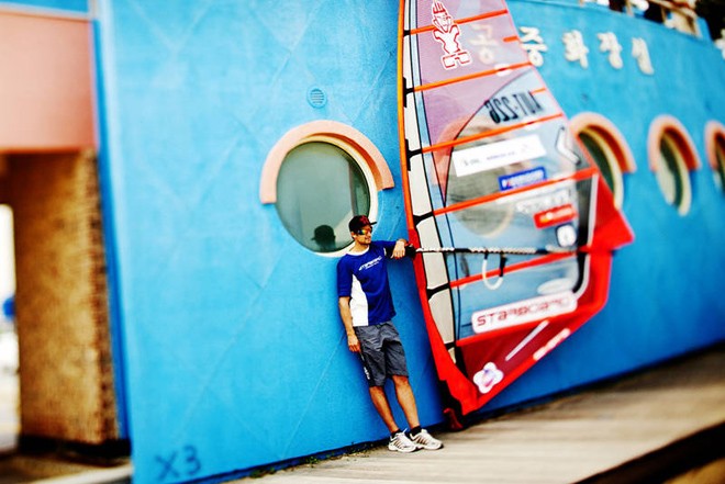 Pressler in Korea &copy;  John Carter / PWA http://www.pwaworldtour.com